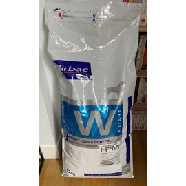 Vends Croquettes Pour Chien : Un Ou Deux Sacs De 12 Kg Virbac Veterinary Hpm W2 Weight Loss & Control
