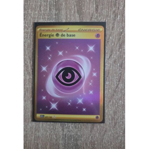 75 Carte Pokemon Energie Gold Psy De Base 207/165 Mew 151 Nm Fr