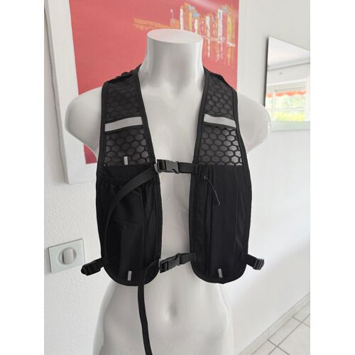 Gilet Running / Vélo Noir Pour Femme