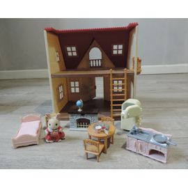 LE GRAND COTTAGE SYLVANIAN FAMILIES + MEUBLES ET ACCESSOIRES