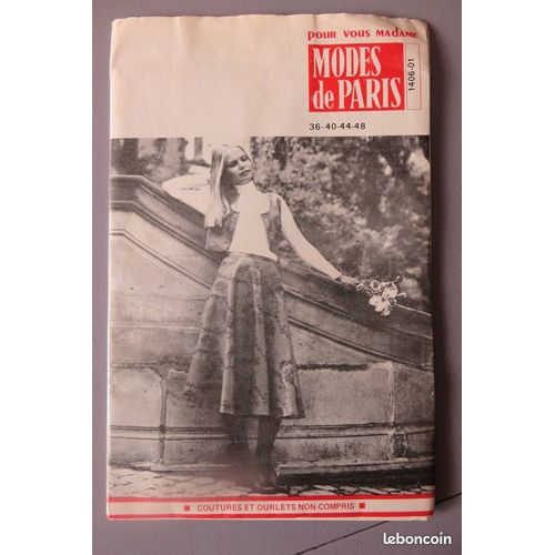 Patron Jupe Et Boléro Vintage/46