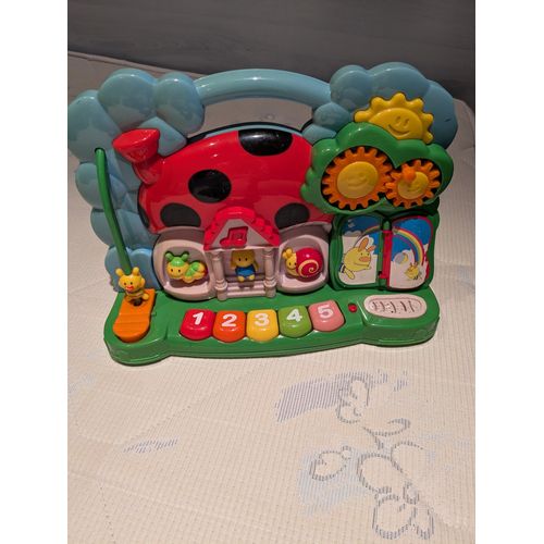 Jeu d'éveil musical pour bébé "La cabane aux insectes"