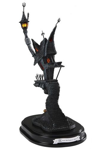 L'etrange Noel De Mr. Jack: Jack Skellington' S House "Surreal Estate" - Statuette Résine 36 Cm