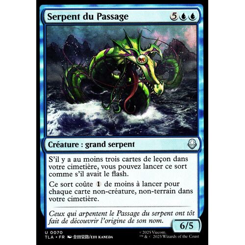 Serpent Du Passage - Magic - Avatar Le Dernier Maître De L' Air Vf - U - 70