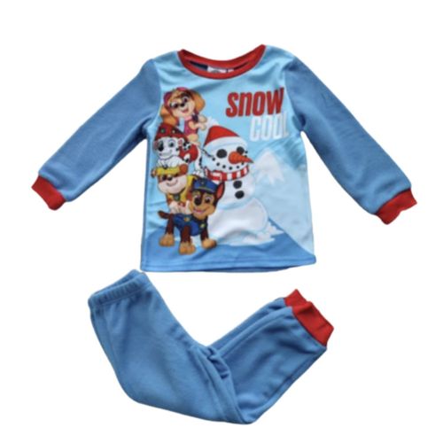 Pyjama Polaire Pat' Patrouille (Paw Patrol) Garçon Hiver - Taille 2 Ans (Taille 2 Ans,Couleur Bleu)