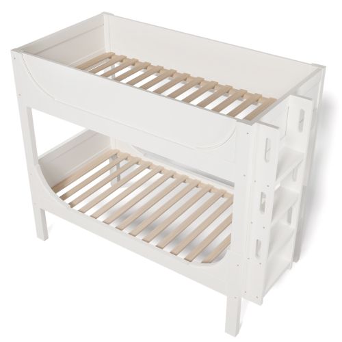 Lit superposé séparable 90x200cm transformable 2 lits - blanc