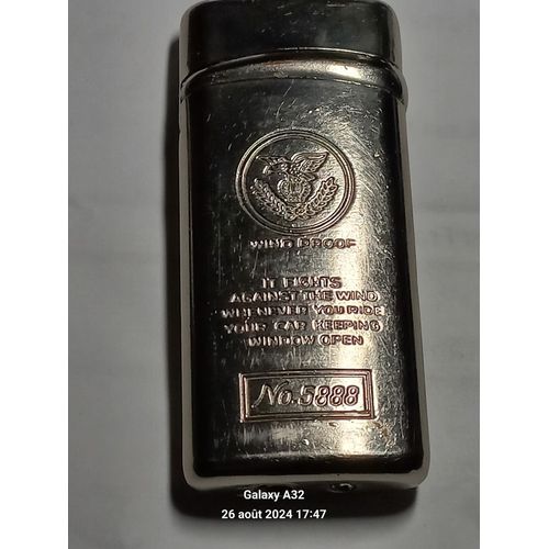 Briquet Électronique A Gaz 5888 Windproof