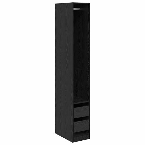 vidaXL Armoire Chêne noir 30 x 50 x 200 cm Bois d'ingénierie