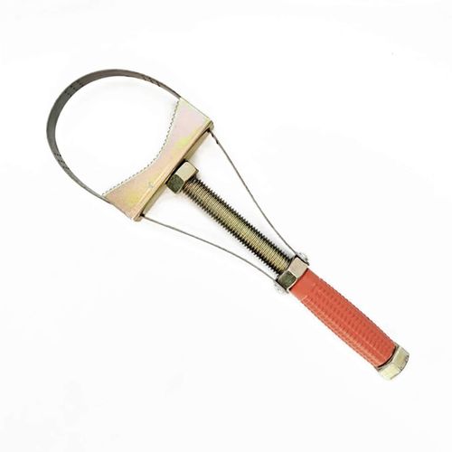 Clé à filtre à huile réglable en acier durable 45#, diamètre 80-140 mm, compatible avec les tuyaux de pommeau de douche et le verre.