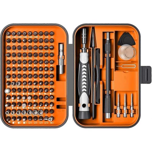 Jeu de tournevis magnétiques de précision pour appareils électroniques, iPhone, bijoutiers et consoles de jeux.