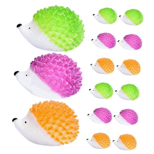15 pièces de figurines miniatures en résine, décorations de jardin, mini-figurines d'animaux, accessoires décoratifs pour paysage de mousse