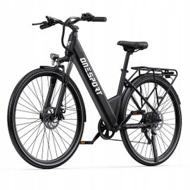 27,5 '' Vélo Électrique Urbain Unisexe Onesport Ot12, 36 V 13 Ah, 250 W, 25 Km/H,Autonomie 65 Km - Gris