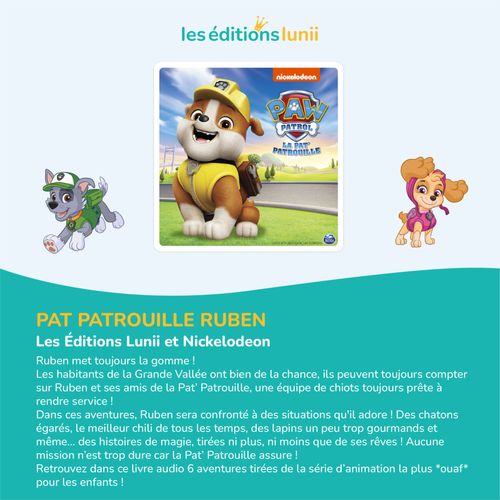 Lunii - Coffret Pat'Patrouille - Volume 2 - Livre audio interactif dés 3 ans à écouter sur Ma Fabrique à Histoires