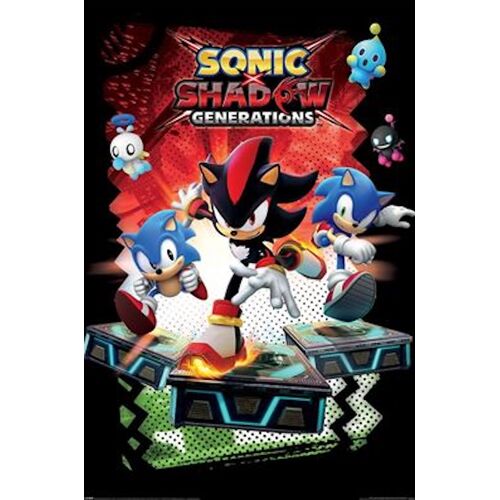 Affiche - Sonic - Shadow Generations - 61x91,5cm