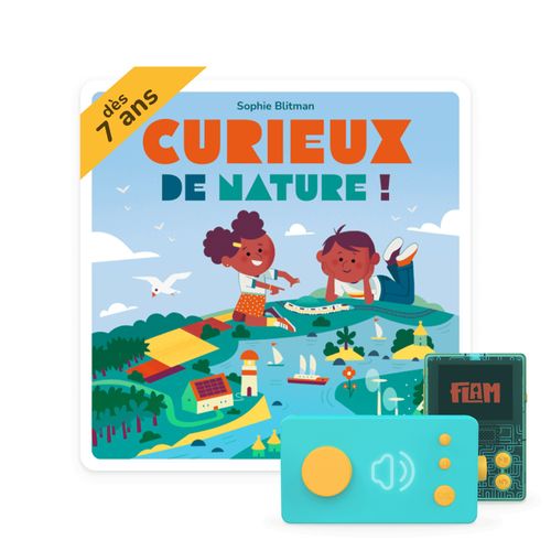 Lunii - Coffret Curieux de nature ! - Livre audio interactif dés 7 ans à écouter sur Ma Fabrique à Histoires