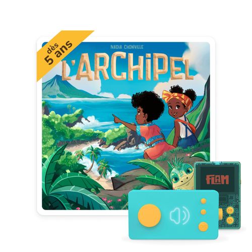 Lunii - Coffret L'Archipel - Livre audio interactif dés 5 ans à écouter sur Ma Fabrique à Histoires