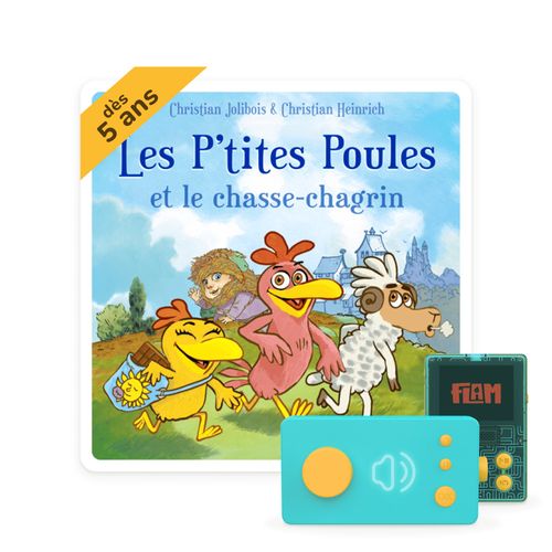 Lunii - Coffret Les ptites poules - Livre audio interactif dés 5 ans à écouter sur Ma Fabrique à Histoires