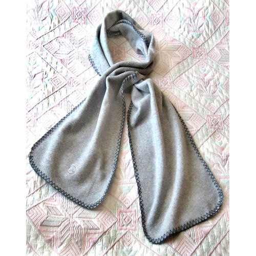 Echarpe En Polaire Grise