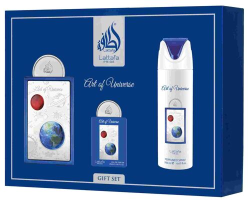Coffret Cadeau Art Of Universe (3 Pièces) - Lattafa Pride 
