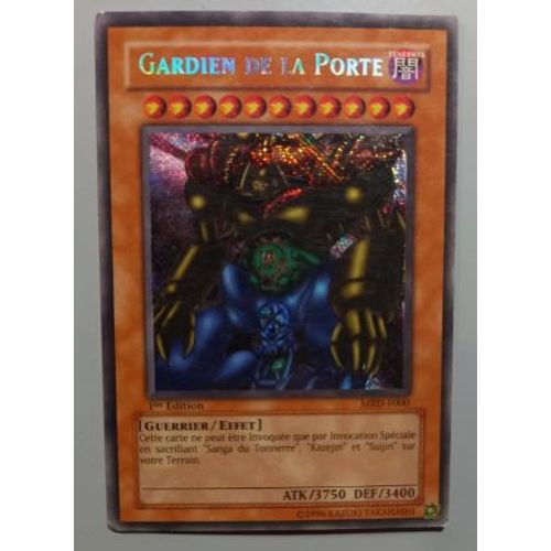 Yu Gi Oh Mrd F000 Gardien De La Porte 1st Édition Secret Rare
