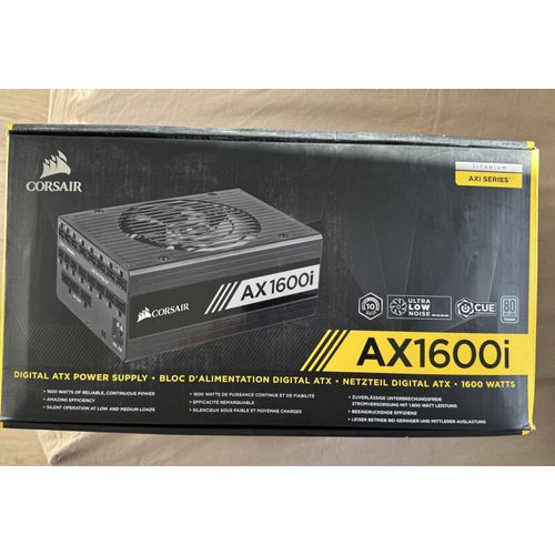 ATX CORSAIR AX1600i alimentation pour pc 