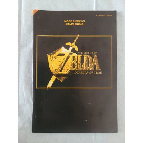 NOTICE FAH : The Legend of Zelda Ocarina of Time Nintendo 64 PAL - TRES BON ETAT