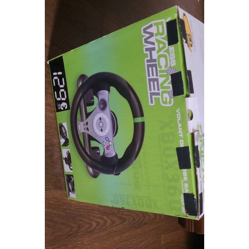 Racing wheel volant de course sans fil, xbox 360
