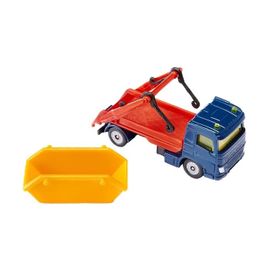 Jeux De Voiture - Siku - Camion Avec Benne - Couleurs Bleu/Rouge/Jaune - À Partir De 3 Ans - Intérieur-Siku