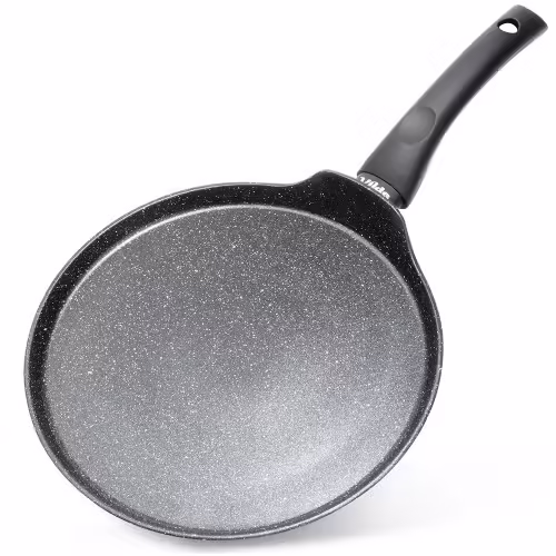 Poêle À Crêpes Anti Adhésif Revêtement Granit 26 Cm