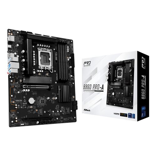 Asrock B860 Pro-A Scheda Madre ATX, Intel LGA 1851, DDR5, 256GB
