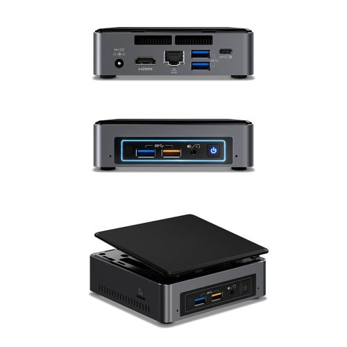 Mini PC Intel Nuc NUC7i3BNK Intel Core i3-7100U - 2.40 Ghz - Ram 8 Go - SSD 240 Go NVMe