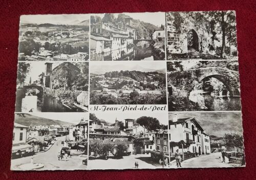 St-Jean-Pied-De-Port - Maisons Basques , Porte Est Des Remparts , La Nive , Pont Romain , Frontière ...