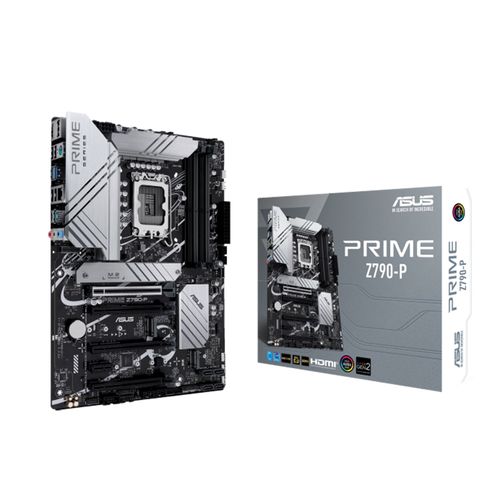 ASUS PRIME Z790-P, carte mère Intel z790 LGA 1700 ATX compatible pcie ® 5.0, 3 slots m.2, 14 + 1 modules alimentés par drmos, ddr5, carte réseau filaire Realtek 2.5G, USB 3.2 Gen 2x2 Type-C.
