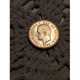 Pièce De 1 Pesetas 1975 Espagne.