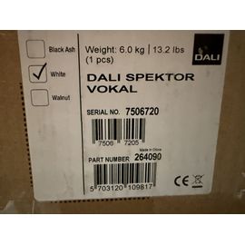 DALI SPEKTOR VOCAL BLANC 