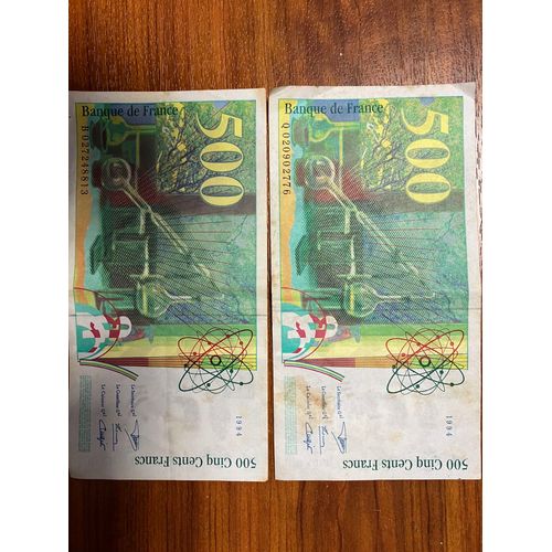 Billet 500 Francs Pierre Et Marie Curie 