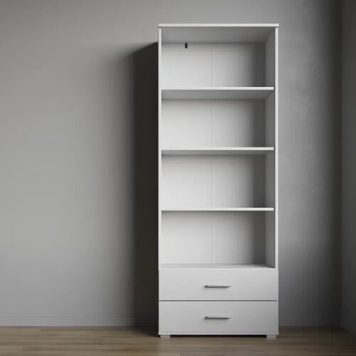 Systeme d etageres Komodee FAUSKE REG4 Tiroirs Blanc Blanc 34 x 69 x 180 cm