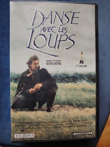 CASSETTE VHS DANSE AVEC LES LOUPS