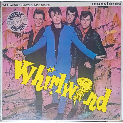 Whirlwind: Blowing Up A Storm 33t 30 Cm Lp Vinyl Uk- 1978 Rockabilly