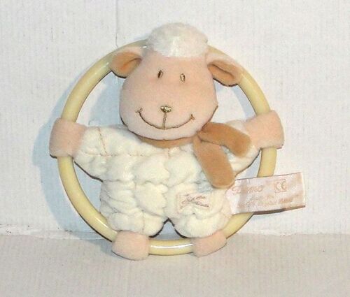 doudou hochet mouton tiamo
