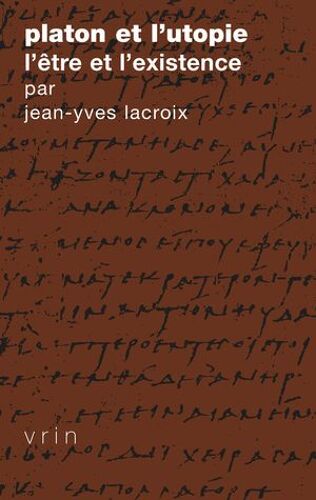 Platon Et L'utopie