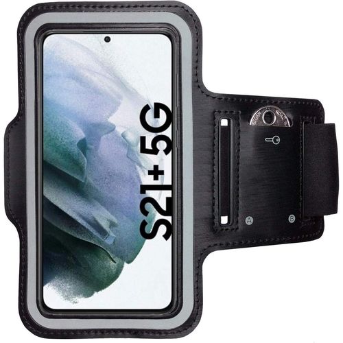 Brassard De Sport Pour Samsung Galaxy S21+ (Plus) 5G - Brassard Pour Smartphone, Accessoire De Sport Avec Poche Pour Les Clés Galaxy S21+ - Accessoire Sport, Brassard Téléphone Portable