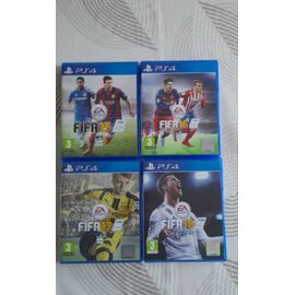 Jeux ps4 FIFA 15, 16, 17, 18