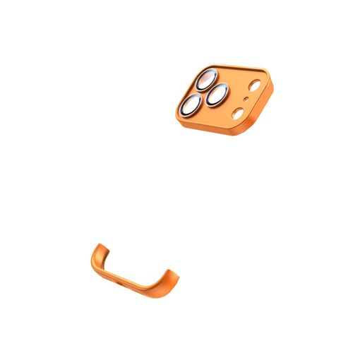 Coque Orange True Borderless en TPU Compatible avec iPhone 17 Pro Max - Antichoc & Protection Caméra