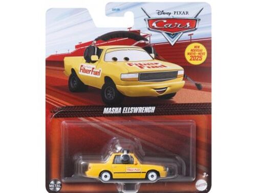 Coffret Voiture Cars Voiture Ambulance Morgan Martins - Set Véhicule Miniature + 1 Carte tigre