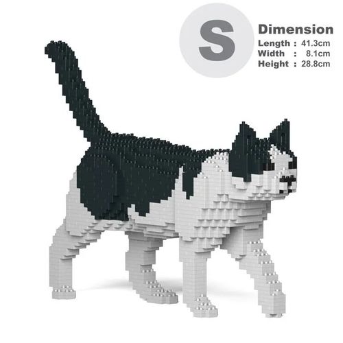 Blocs de construction - JEKCA - Chat Calico - 1360 pièces - Plastique - 14 ans et plus