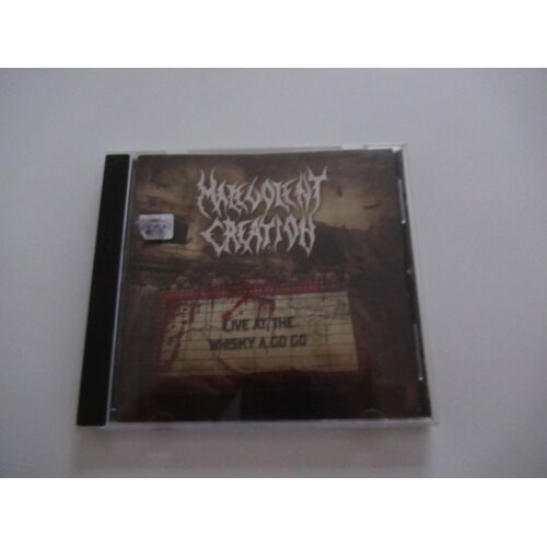 Malevolent Creation : Live At The Whisky A Gogo.