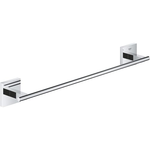 Start Cube Barre Porte-Serviettes 450Mm, Fixations Cachées, Métal, A Coller Avec Grohe Quickglue Ou À Visser, Chromé, 40987000