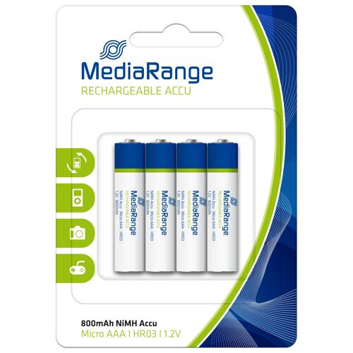 MediaRange MRBAT120 batterie de caméra/caméscope Hybrides nickel-métal (NiMH) 800 mAh