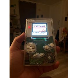 Gameboy fat DMG Crystal Clear édition